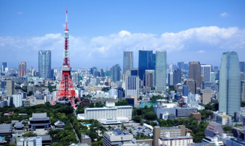 東京タワーとその周辺